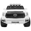 Toyota Tundra XXL dla dzieci Biały + Pilot + Bagażnik + LED + Audio + EVA + Wolny Start